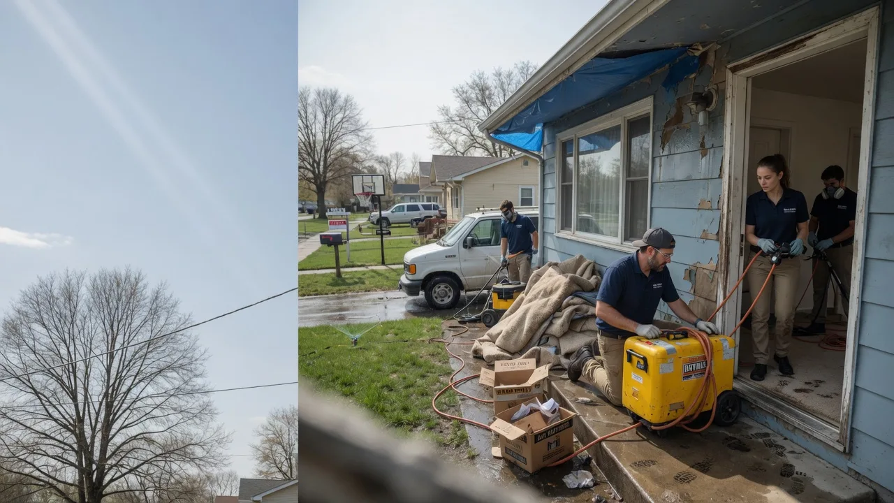 Basement Flood Cleanup in High Hill, MO near me